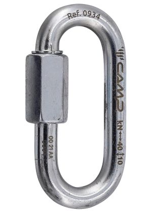 CAMP - Maglia rapida Oval Quick Link Steel 8mm zincato 