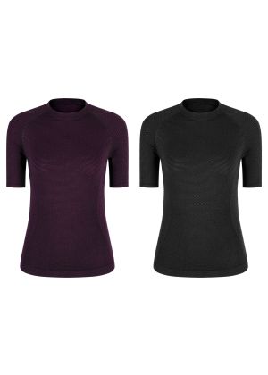 MONTURA - T-Shirt Seamless Merino 2 donna girocollo manica corta 