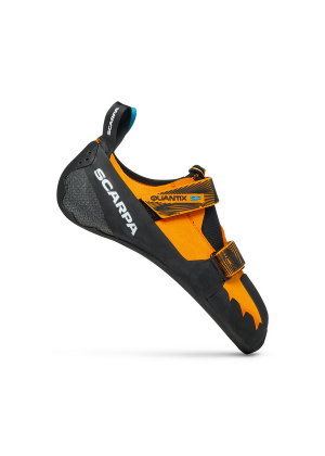 SCARPA - Scarpetta arrampicata con velcro Quantix SF - Arancio