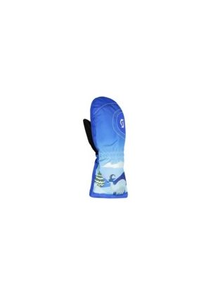 SCOTT - Guanto moffola per bambino zip sul lato Mitten Tot JR Ultimate - Blu