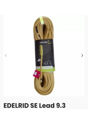 EDELRID - Corda SE Lead dinamica 9.3 mm intera - 70mt - Arancio 