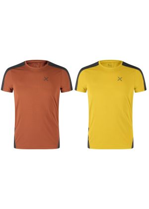 MONTURA - T-Shirt Hade uomo girocollo manica corta per trekking corsa bike