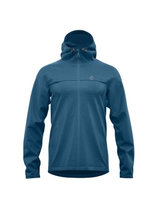 REDELK - Giacca anti vento e acqua leggera e compatta Agua - Blu