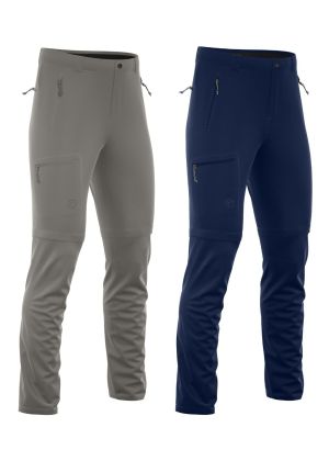 REDELK - Pantalone Cerro-Dp uomo leggero convertibile zip-off trekking viaggi 