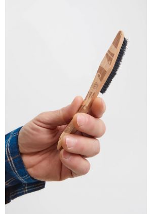 E9 - Spazzolino per pulizia prese o parete dalla magnesite Wood-B