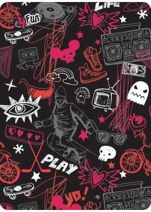 4FUN - Scalda collo scarf 8 in 1 in micro fibra Freestyle - colore Freedom