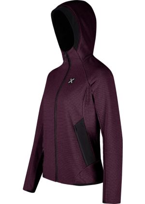 MONTURA - Maglia Argo Hooded donna full zip con cappuccio