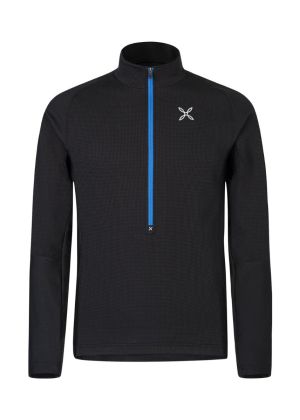 MONTURA - Maglia uomo mezza zip micro pile secondo strato Thermic Maglia - Nero
