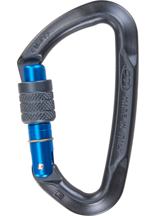 SKYLOTEC - Moschettone Lime SG assimetrico ghiera vite