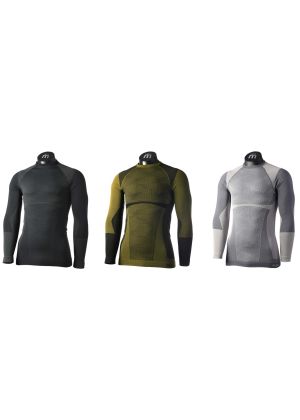 MICO - Maglia giro collo uomo intimo Underwear Warm Control