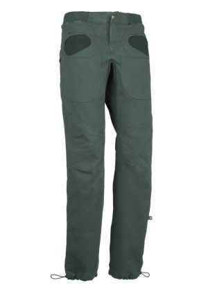 E9 - Pantalone Rondo Slim uomo cotone pesante per arrampicata palestra