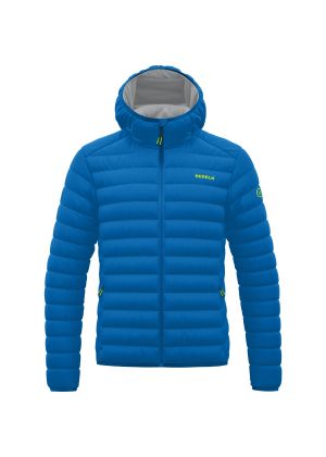 REDELK - Piumino con cappuccio uomo light down Mir - Oceano