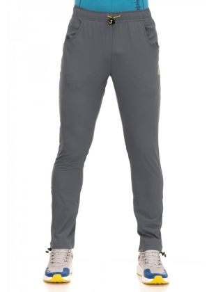 ALPENPLUS - Pantalone Travel uomo lungo leggero trekking viaggi