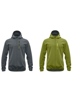 REDELK - Giacca Pierre 2 leggera uomo soft-shell antivento full-zip