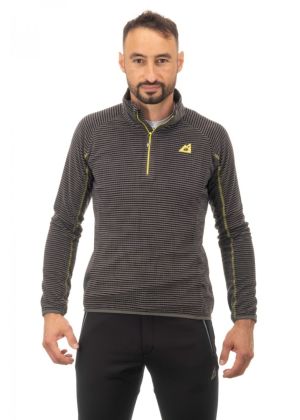 ALPENPLUS - Maglia mezza zip uomo mid layer