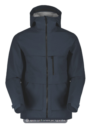 SCOTT - Giacca uomo impermeabile Tech Field 3L