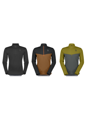 SCOTT - Maglia uomo mezza zip Defined Light