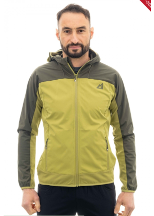 ALPENPLUS - Giacca Softshell uomo leggera trekking alpinismo 