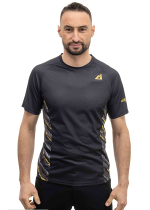ALPENPLUS - T-Shirt Run uomo trekking corsa 