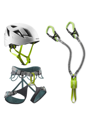 EDERLID - Kit Skye Kit Ferrata imbrago casco longe 