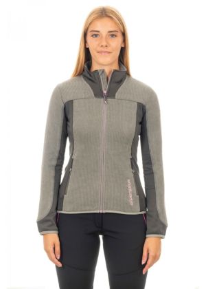 ALPENPLUS - Maglia Woll Look donna full zip