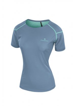 FERRINO - T-Shirt donna manica corta trekking Kasai - Blu