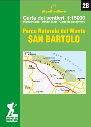 MONTI EDITORE - Cartina 1:15000 San Bartolo