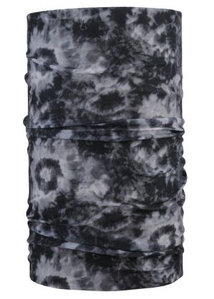 4FUN - Scalda collo scarf 8 in 1 in micro fibra Standard - colore Batik Black