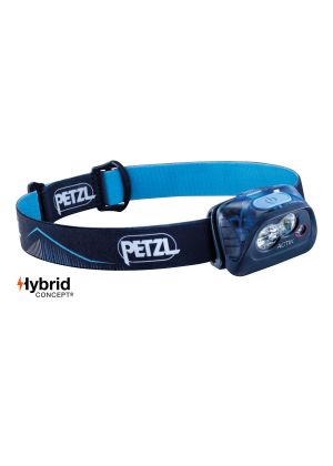 PETZL - Lampada frontale compatta  Actik 350 Lumens - Blu