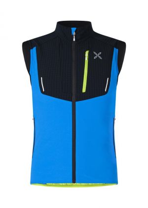 MONTURA - Gilet uomo antivento Ski Style Vest - Blu