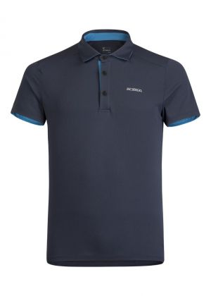 MONTURA - T-Shirt polo uomo Confort Fit Outdoor - Blu Notte