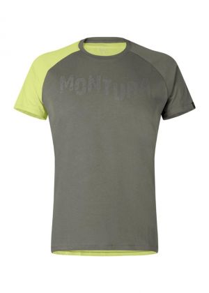 MONTURA - T-Shirt uomo cotone organico Karok - Verde
