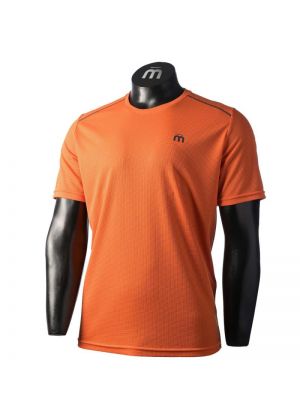 MICO - T-Shirt uomo girocollo Dry Clim Mid Layer Outer Wear - Orange