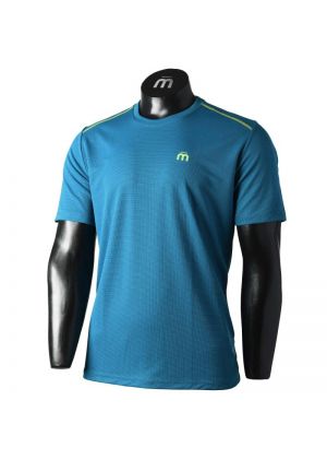 MICO - T-Shirt uomo girocollo Dry Clim Mid Layer Outer Wear - Petrolio