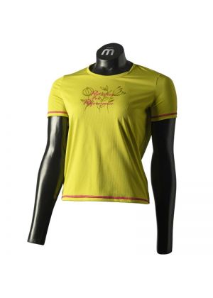 MICO - T-Shirt donna girocollo trekking Extra Dry Outdoor - Giallo