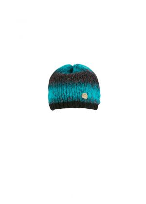 E9 - Cappello lana maglia grosso interno pile Etno2.2 - Black