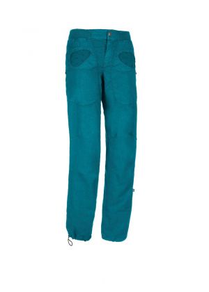 E9 - Pantalone donna in lino leggero per arrampicata e palestra Onda Flax - Lightpetrol