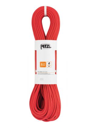 PETZL - Mezza corda dinamica Rumba 60mt - ROSSA