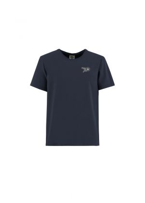 E9 - T-Shirt uomo manica corta in cotone Onemove 2.3 - Ocean Blue