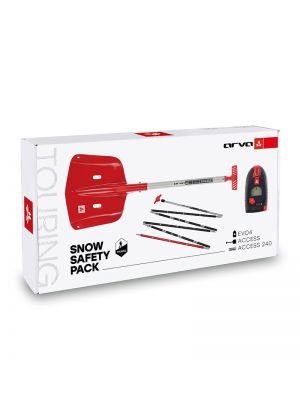 ARVA - Kit Snow Safety Pack composto : EVO4 + Shovel access + Probe Access 240
