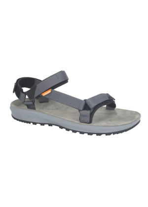LIZARD - Sandalo plantare in pelle ergonomico Super Hike W'S - Black dark grey
