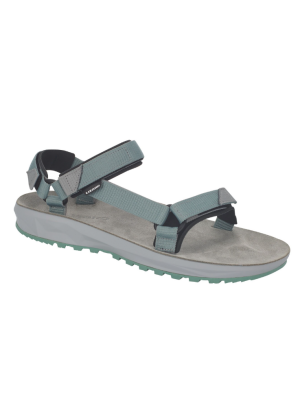 LIZARD - Sandalo plantare in pelle ergonomico W'S Super Hike - Silver Green
