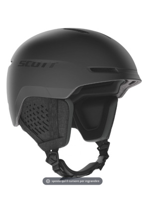 SCOTT - Casco + maschera per sci alpino e snowboard Track + Factor Pro - Nero