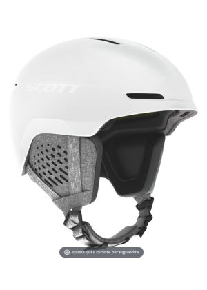 SCOTT - Casco + maschera per sci alpino e snowboard Track + Factor Pro - Bianco