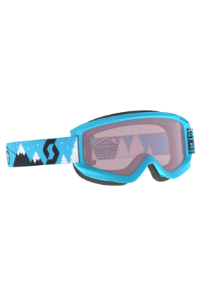 SCOTT - Maschera per sci e snowboard per bambini cat. S2 enhancer SCO Goggle JR Agent - Azzurro