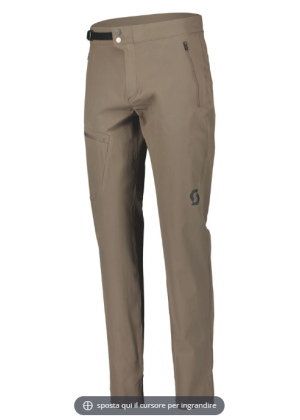 SCOTT - Pantalone uomo con tasca su la coscia Explorair Light - Beige