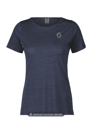 SCOTT - T-Shirt donna manica corta trekking e corsa Endurance LT SS - Blu