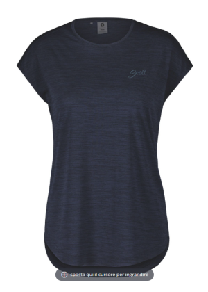 SCOTT - T-Shirt donna manica corta Defined SS - Blu