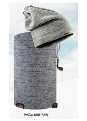 4FUN - Scalda collo e cappello Polartec Neckwarmer - Grey